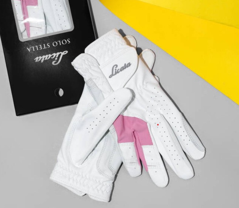 Licata_ Solo Stella Sheepskin_based Golf Glove_ 1 Set _2 Gloves_ _For Women_ Size 18_